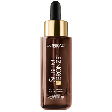 l'oreal sublime bronze face drops.